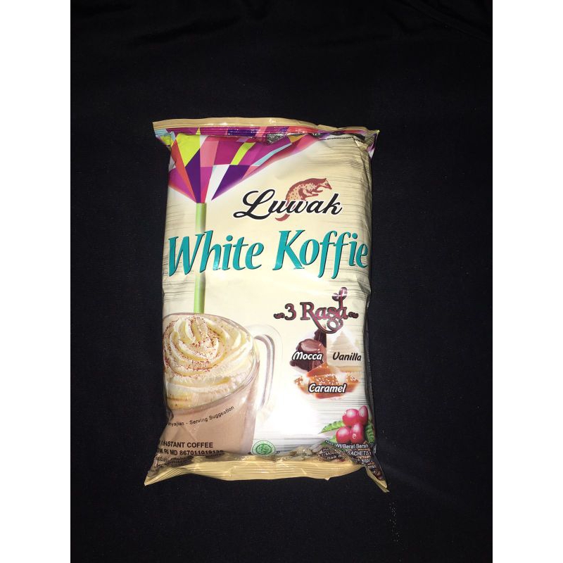 

kopi luwak white koffie 3 rasa 10 sachet