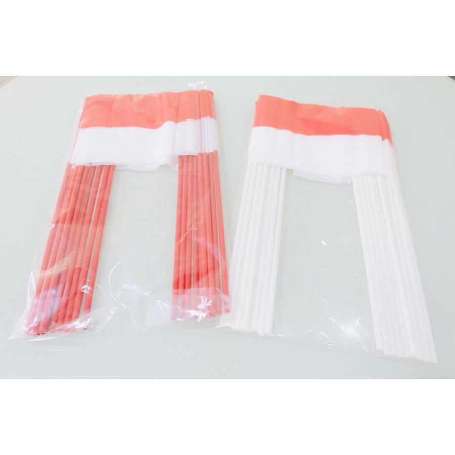 

Bendera Stik Merah Putih Isi 20 pcs / Bendera Stik Indonesia