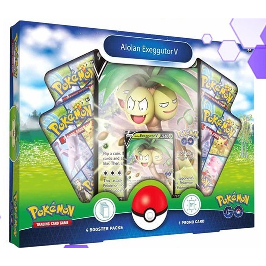 TCG Pokemon GO Alolan Exeggutor V Box