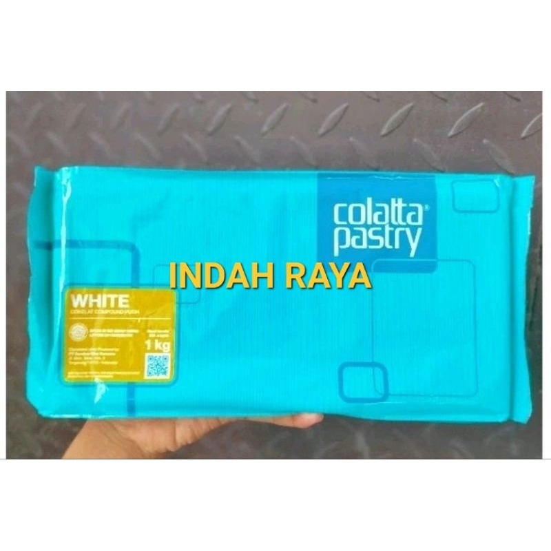 

COLATTA PASTRY chocolate WHITE/ coklat putih batang 1kg