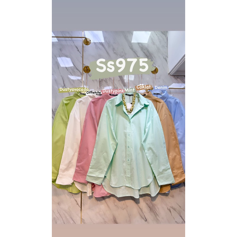 kemeja polos zara bestseller import bangkok premium