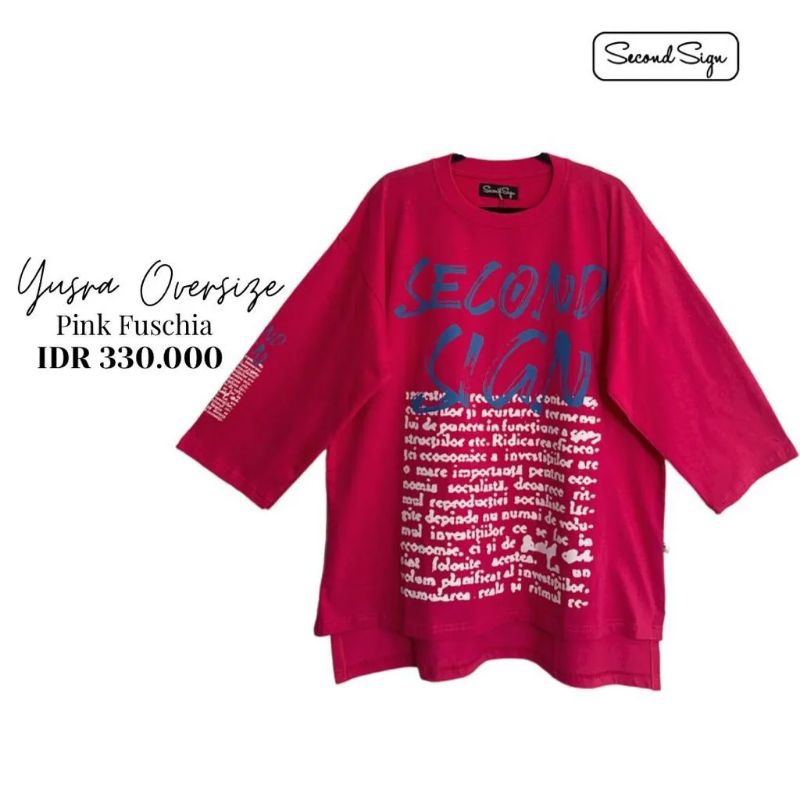 Second sign oversize promo