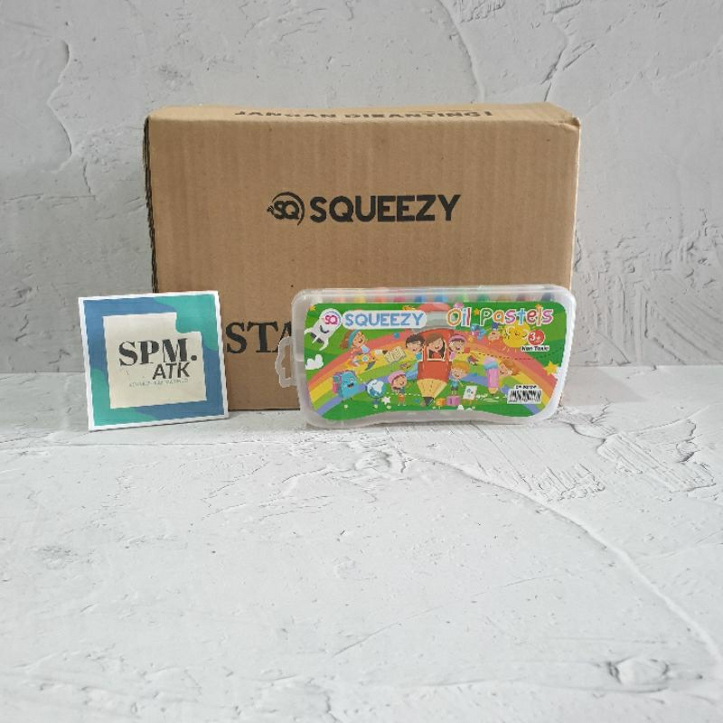 

(12 Pcs) Crayon Squeezy 12 Warna