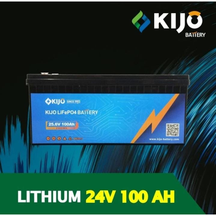 Aki Lithium Kijo Battery Lithium 24V 100AH - 24v 100ah