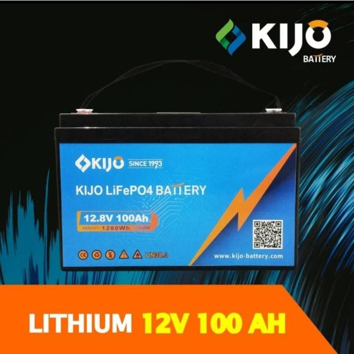 Aki Lithium Kijo Battery Lithium 12V 100AH -12v 100ah