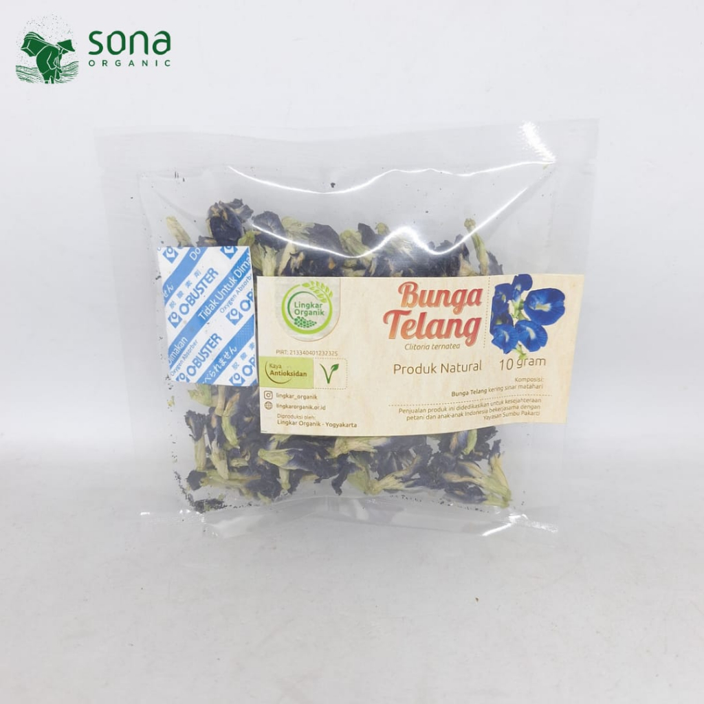 

Bunga Telang 10gr - Lingkar Organik