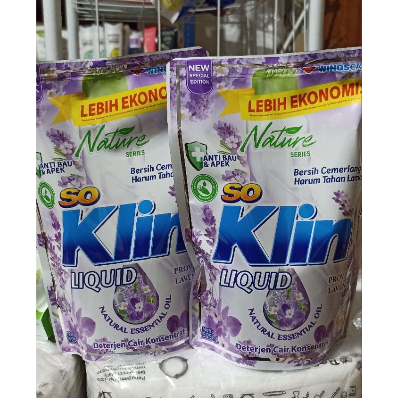 Soklin liquid sabun cuci baju cair