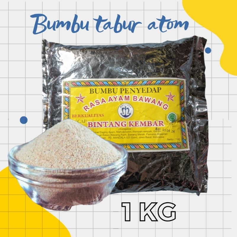 

Ay00! bumbu atom 1 kg bumbu tabur instan bumbu basreng bumbu cimol