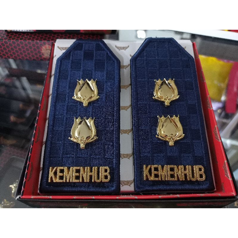 PANGKAT PDU KEMENHUB 4A BIRU NEVY/BIRU DONGKER