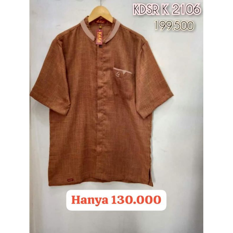 Promo baju Koko dewasa keke