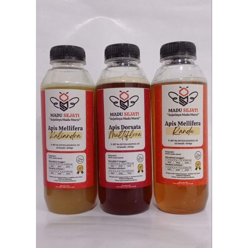 

Madu Murni 600gr