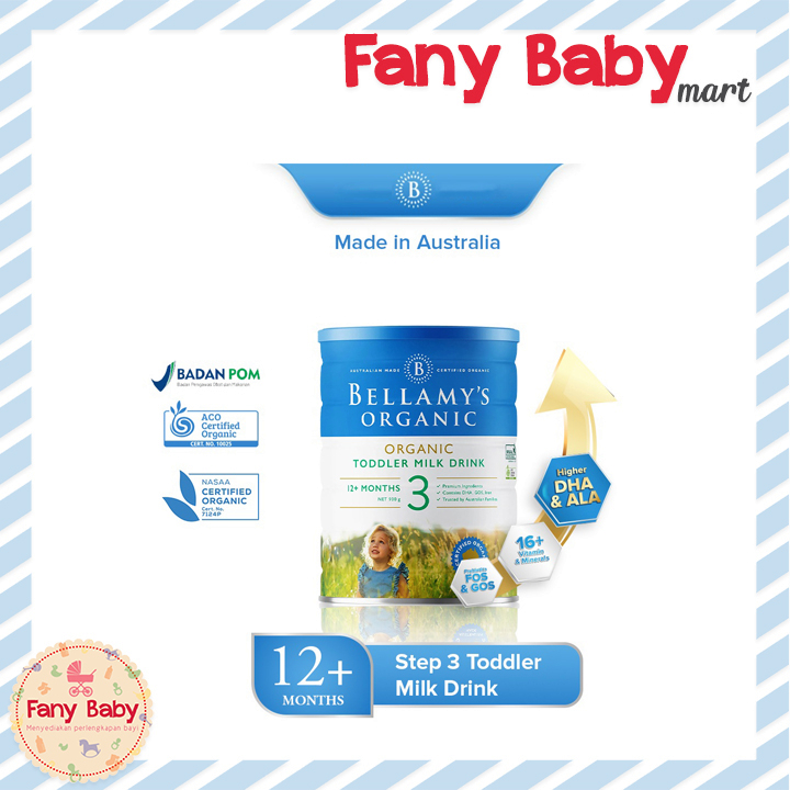 BELLAMY'S ORGANIC TODDLER MILK DRINK STEP 3