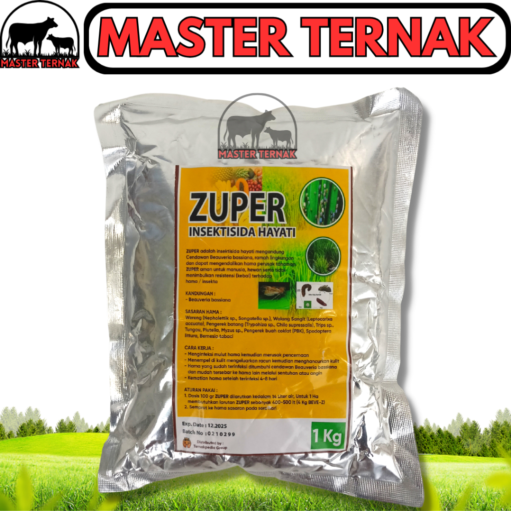 ZUPER BUBUK 1 kg - Insektisida Organik - Insektisida Hayati - Pembasmi Hama Pertanian - Insektisida 