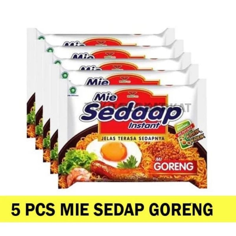 

(4PCS) MIE SEDAP GORENG 4pcs/PAKET HEMAT MIE SEDAP GORENG