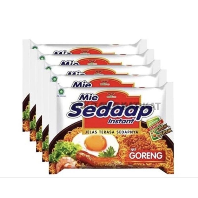 

Paket Mie Sedaap 6pcs × 85gram