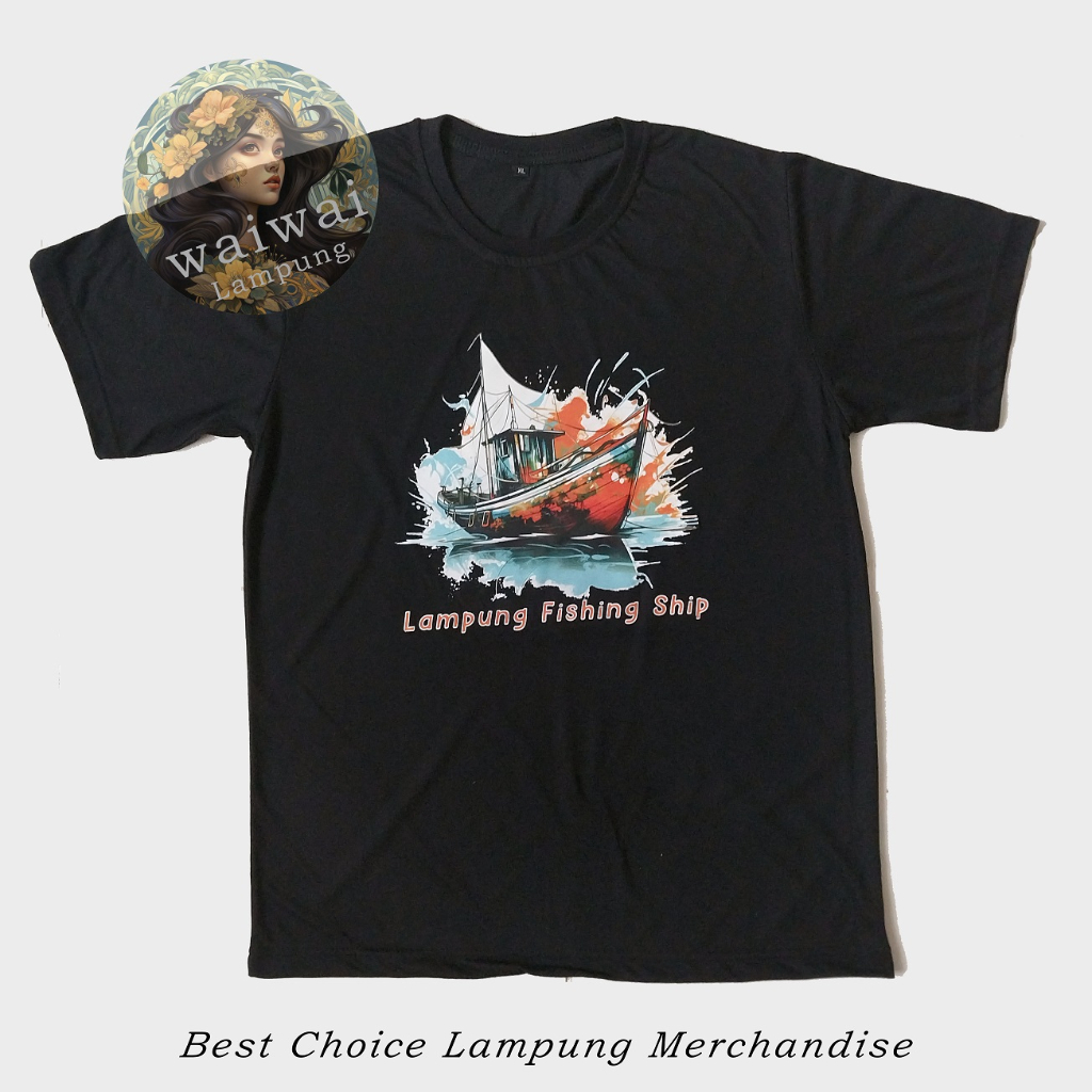 BAJU KAOS LAMPUNG/OLEH OLEH KHAS LAMPUNG