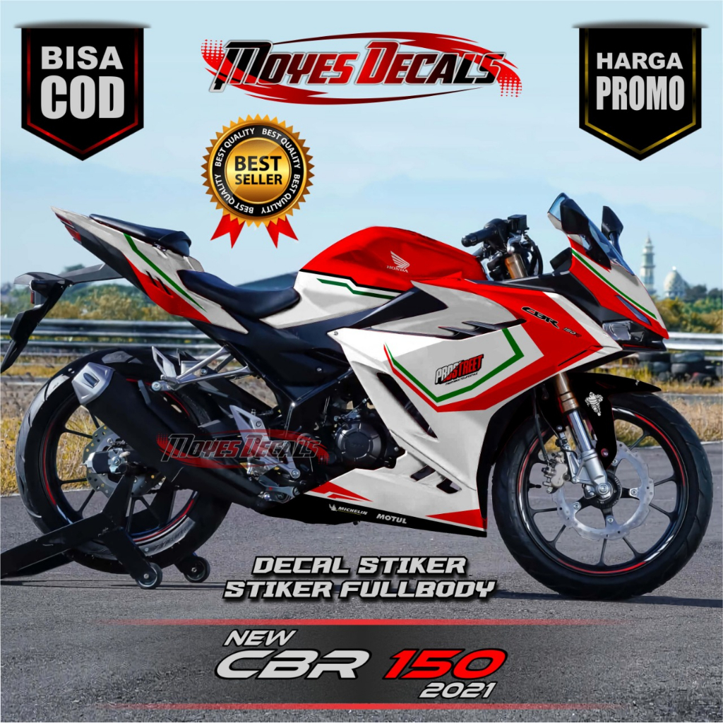 Decal Stiker CBR 150R New 2021 - Stiker Fullbody CBR 150R MYS248