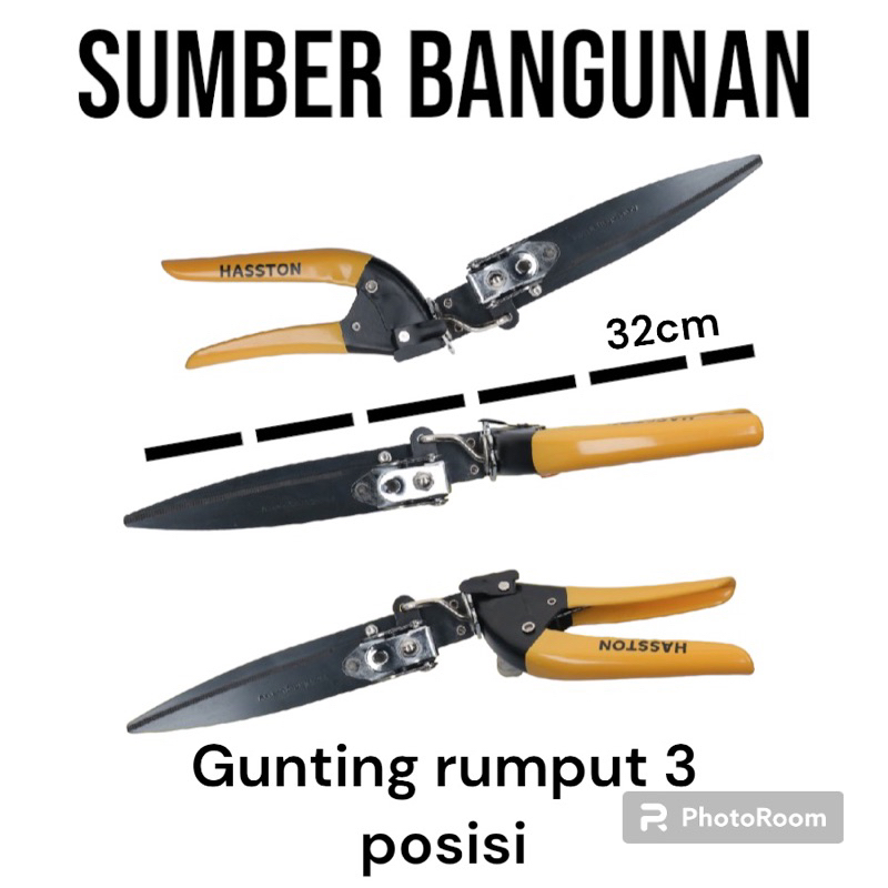 GUNTING RUMPUT 3 MODEL POSISI / GUNTING HASTON / GUNTING BUNGA / GUNTING DAHAN
