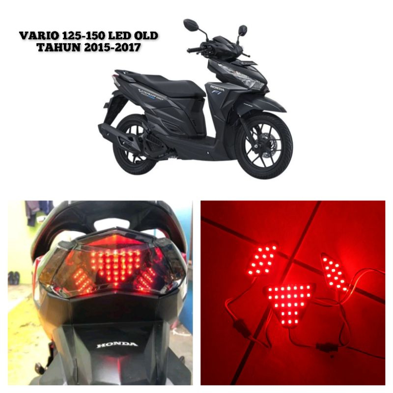 Lampu stop LED Vario 125 Vario 150 2015-2017 lampu LED belakang Vario 125 vario150 2015-2017