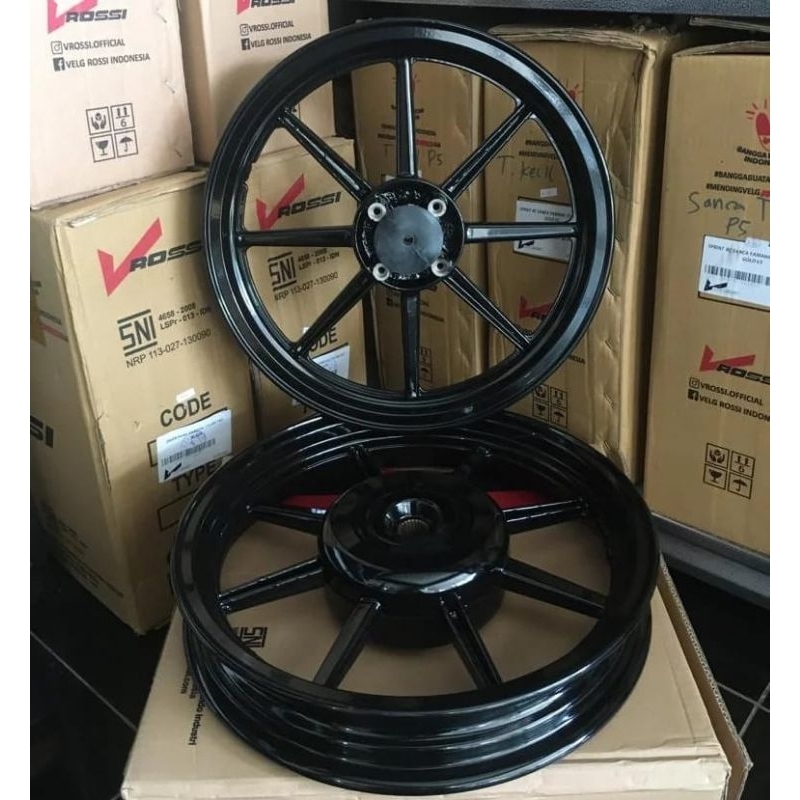 Velg V rossi Comet palang 8 .Mio sporty ,smile,GT,Soul,Fino cc 113/115( Baut Cakram Depan 4)