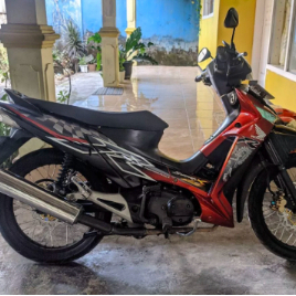 COD!!!Jok MOTOR SUPRA X 125 KARBU ROADRACE-Jok MOTOR SUPRA X 125 LAMA RODARACE BAHAN ANTI LICIN