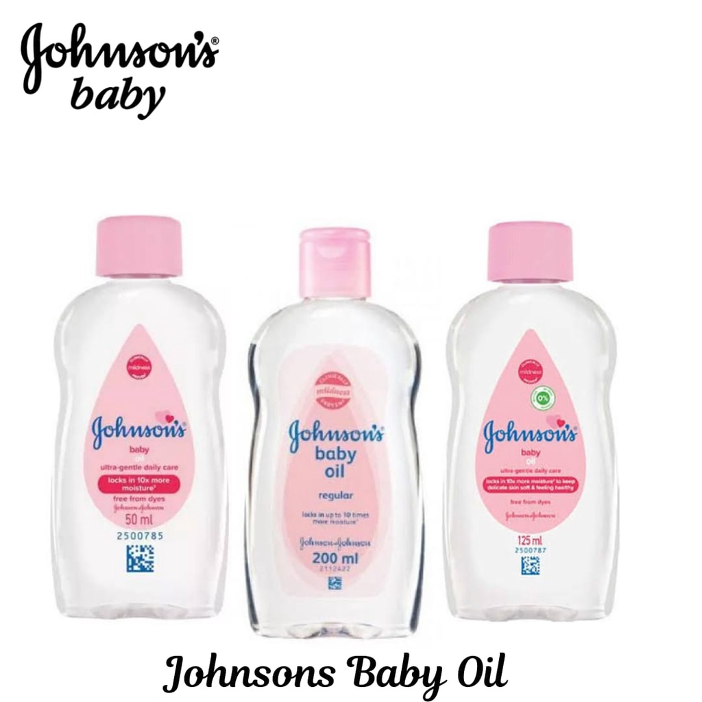JOHNSON'S Baby oil 50ml 125ml 200ml / Johnsons Baby oil / Johnson baby oil