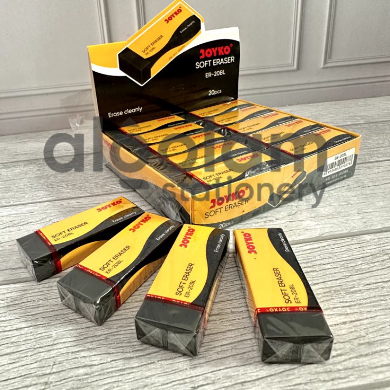 

ECER ( 5 PCS ) Penghapus Besar Hitam Joyko