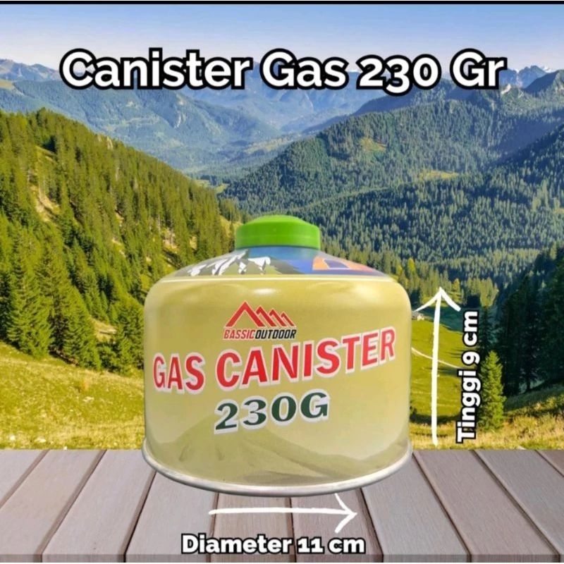 Tabung gas canister/Tabung kompor camping ultralight/Tabung canister kosong