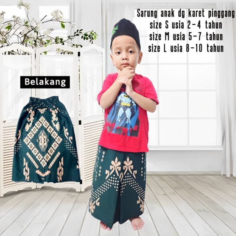 SARUNG INSTAN ANAK ANAK MODEL ROK