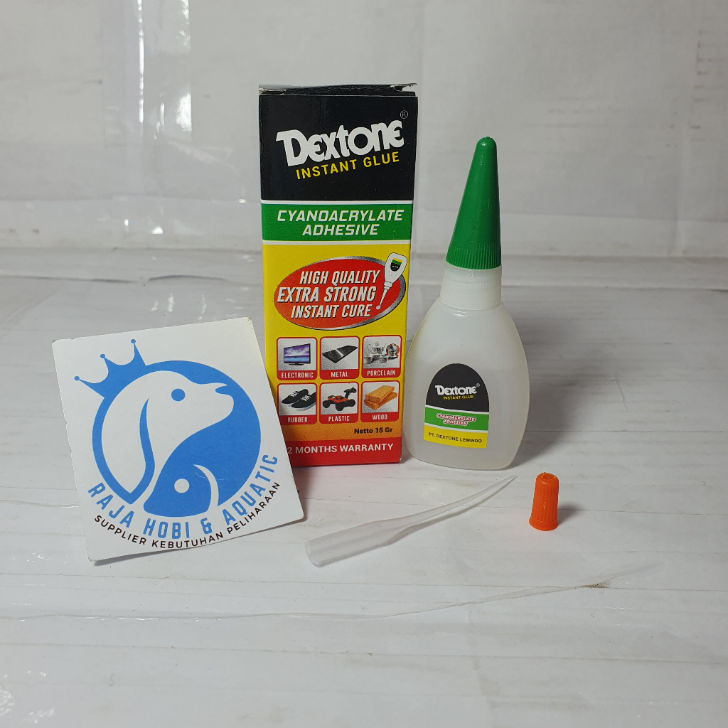 LEM KOREA DEXTONE INSTANT SUPER GLUE AQUASCAPE KAYU BATU TANAMAN