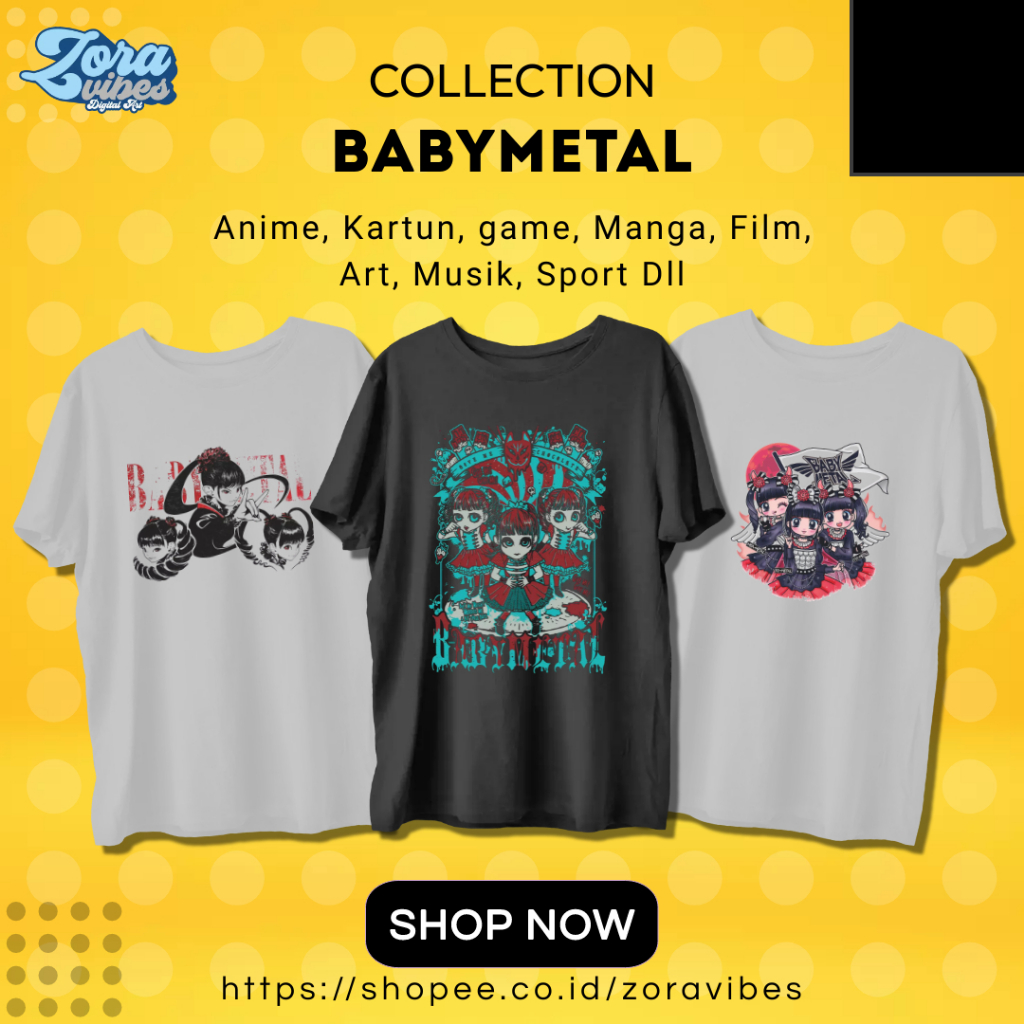 Kaos Band Babymetal - Kaos Babymetal