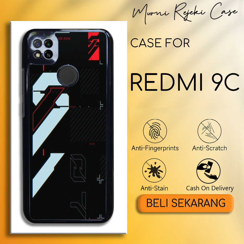 Casing REDMI 9C Case REDMI 9C Kesing Terbaru Anime Motif Art  Softcase Hardcase Premium Glossy Karak