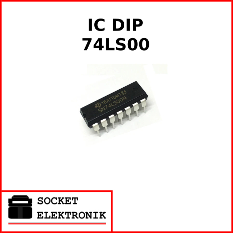 IC 74LS00. Quad 2-Input NAND Gate