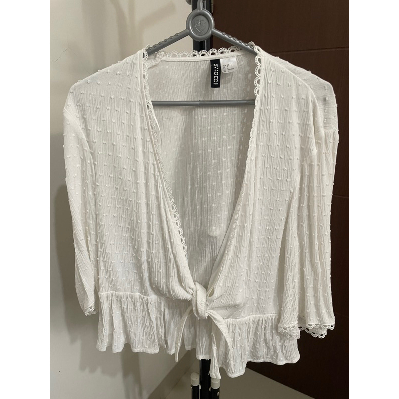 BAJU PUTIH HNM WANITA/OUTER PUTIH HNM WANITA