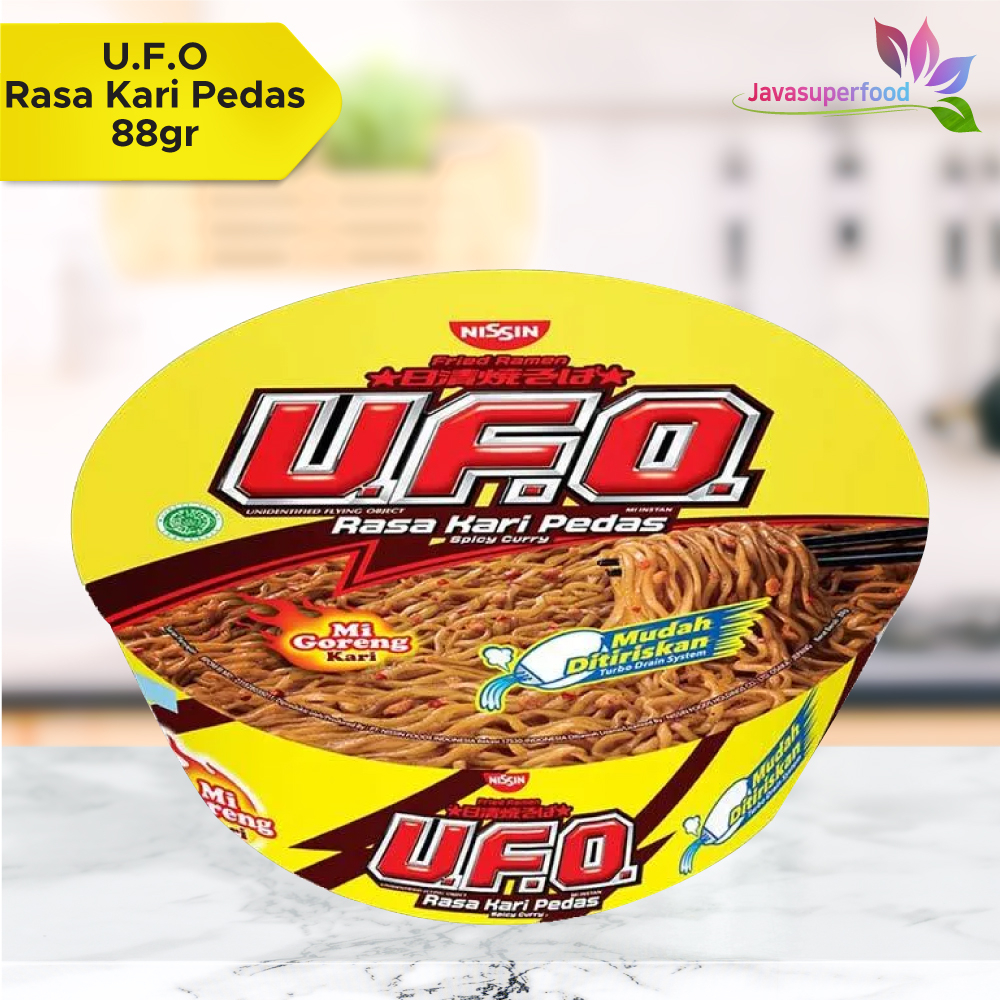 

Nissin Ufo Mie Instan Kari Pedas 88 gr