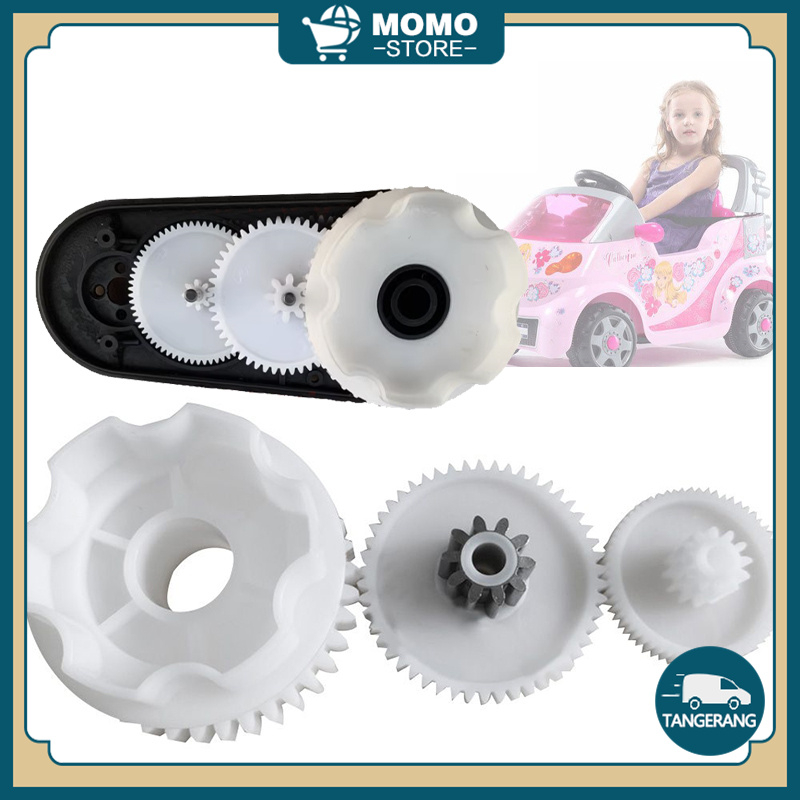 Gear Plastic Gearbox Mobil Aki 550 B Gear Girbox Girbok Mobil mainan Anak