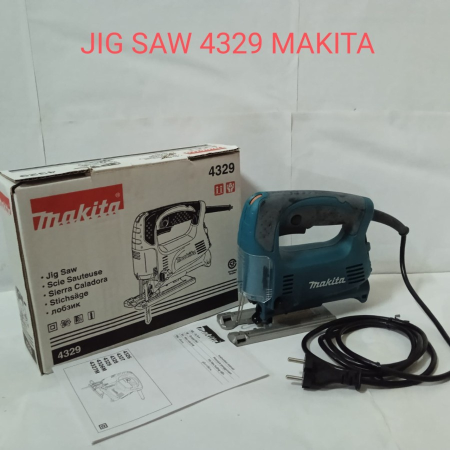 MAKITA ASLI Mesin Jigsaw Gergaji Triplek 4329 Makita