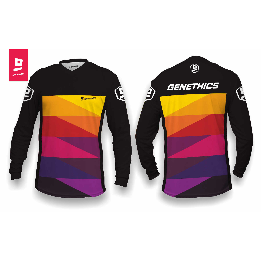 JERSEY SEPEDA DOWNHILL / MTB GENETHICS - JERSEY CUSTOM - DH23-028 - JERSEY DOWNHILL - JERSEY MTB