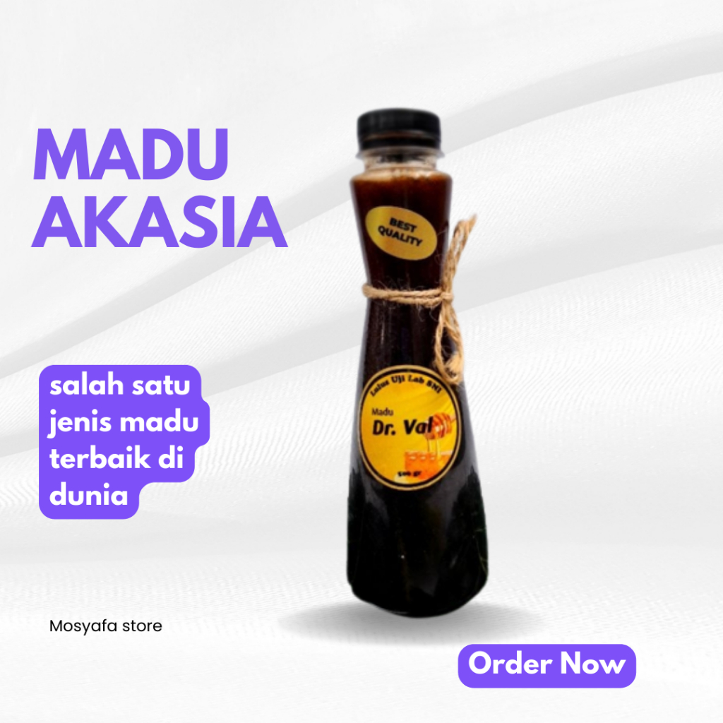 

Promo Buy 1 Get 1 free Madu Akasia Dr. Val 500gr