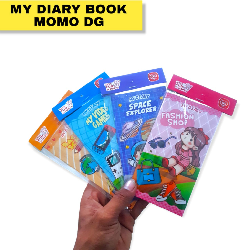 

BUKU DIARY FREE STIKER DAN JADWAL PELAJARAN / BUKU MOMO MY DIARY / MY DIARY BOOK