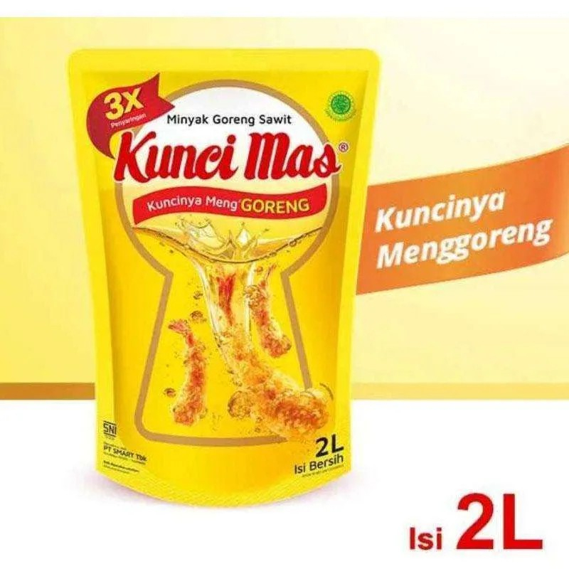 

Kunci Mas Minyak Goreng Pouch 2 Liter