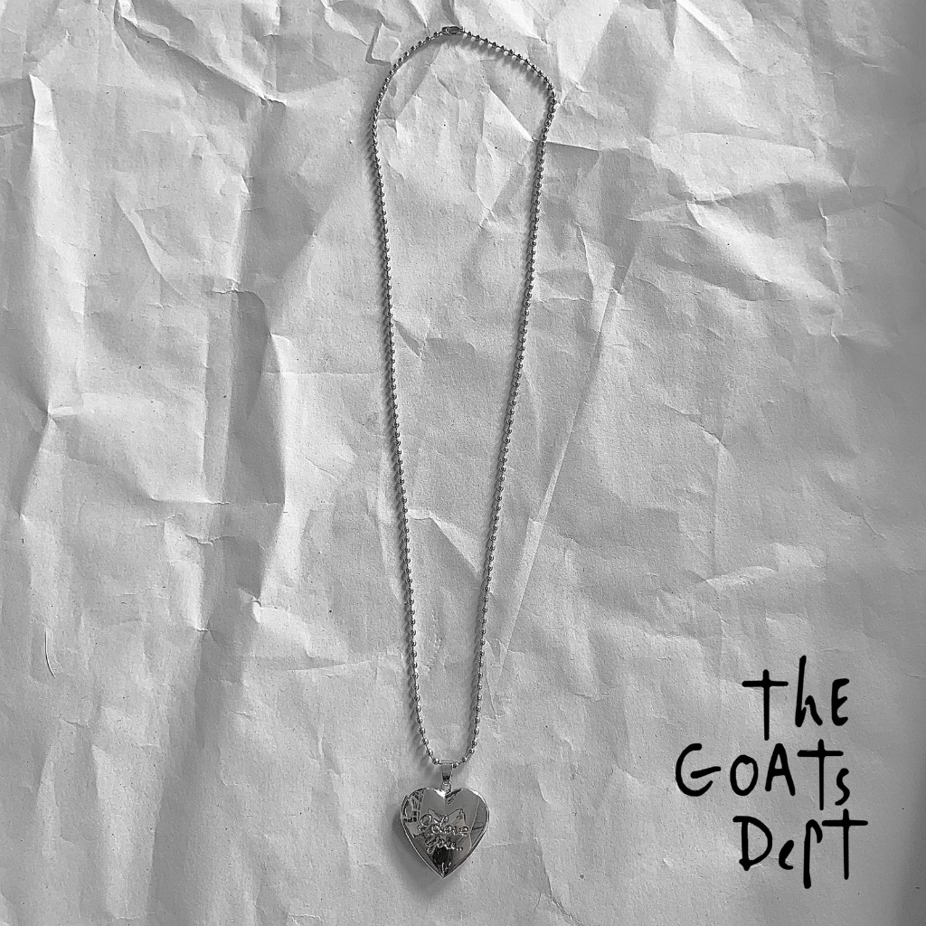 The Goats Dept - Classic Love Photo Pendant Necklace Original / tgd907 kalung model isi foto bentuk 