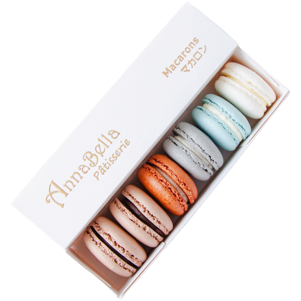 

Annabella Patisserie 6PCS Macarons in Gift Box (Classic 3)