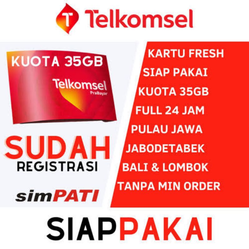 kartu perdana telkomsel internet simpati kuota murah on