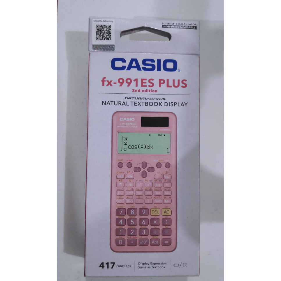 

KALKULATOR SCIENTIFIC CASIO FX 991ES PLUS