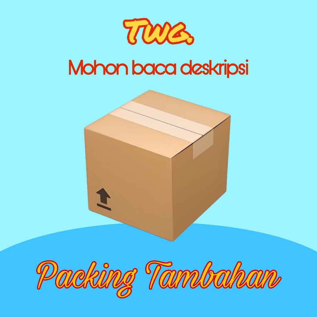

Kardus Packing Tambahan Proteksi Lebih TheWheelsGarage (Harap baca deskripsi)