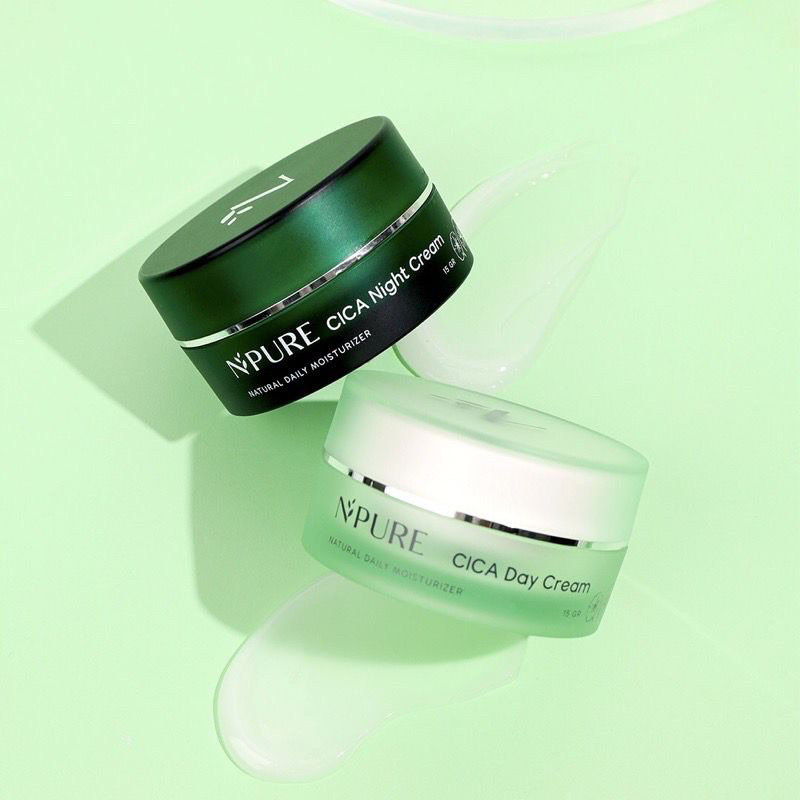 NPURE CICA Day & Night Cream Moisturizer 15gr