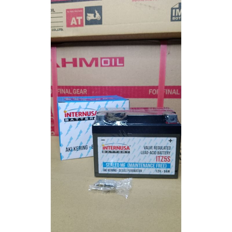 Aki full kering 12v-5AH