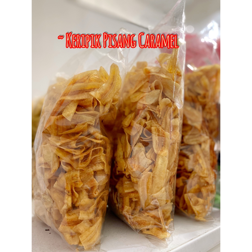 

Keripik Pisang Caramel 500 gr (1/2 kg)