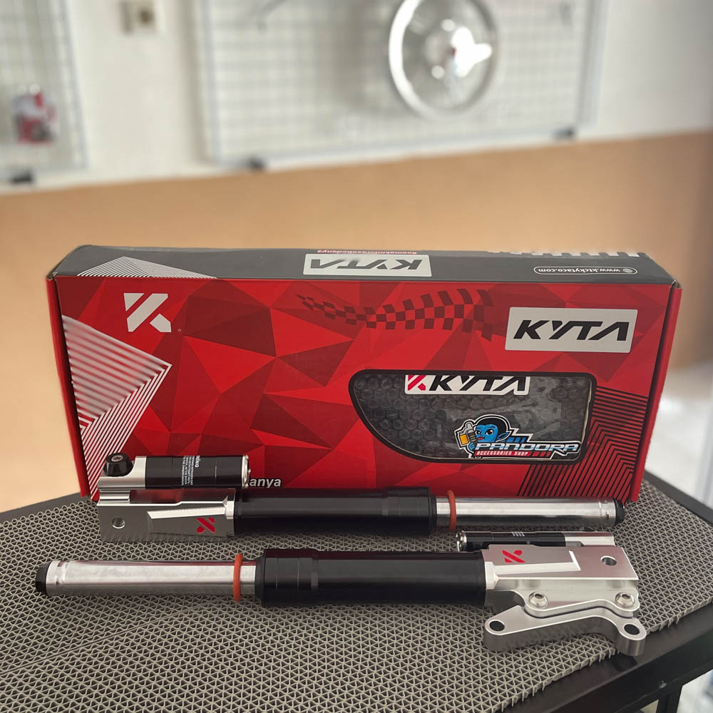Shock Shockbreaker Depan KTC Kytaco KYTA Black Hitam Fazzio 125 Mio